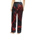 thumbnail image 2 of Bingfone Pajamas for Women,Cyberpunk Cityscape Lights Pajama Pants with Pockets-Large, 2 of 7