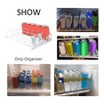 thumbnail image 3 of Drink Organizer for Fridge-White Automatic Pusher Glide,Soda Dispenser for Fridge-Holds Up to 15 Cans, 3 of 7