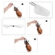 thumbnail image 5 of 10 pares de árboles para zapatos de plástico, moldeadores de zapatos transparentes con espiral de primavera Afortunado Sencillez, 5 of 5