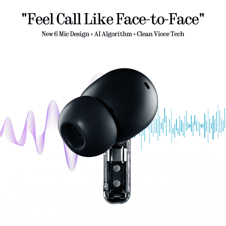 Nothing Ear (a) Wireless Earbuds, 45dB Hybrid Noise Cancelling