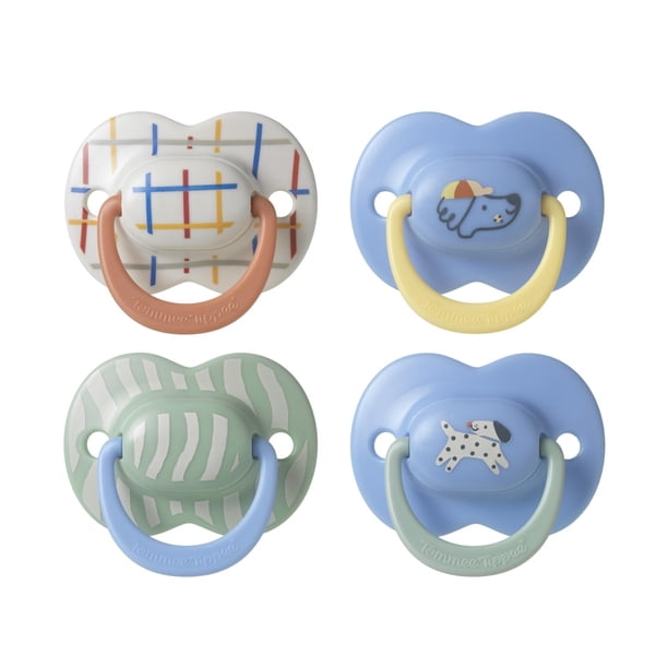 Chupetes Tommee Tippee Ultimate Fit para 6 a 18 meses, paquete de 4