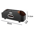 thumbnail image 4 of Caja de almacenamiento para asiento trasero de coche, portavasos, organizador, accesorios interiores de coche para Ford, Lexus, Mercedes, Audi, BMW, Volvo, MG, 4 of 5