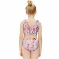 thumbnail image 6 of Kuromi And My Melody Girls' Swimwear Beach Sport Bikini Bathing Suit 2 Piece Swimsuits, 6 of 7