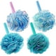 thumbnail image 1 of Shower Puff Loofah, 4 Pcs Extra Large Bath Sponge with Mesh Build - Body Scrubber for Exfo, 1 of 5