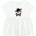 thumbnail image 3 of Inktastic Pirate Skull and Cross Bones Girls Baby Dress, 3 of 5