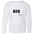 thumbnail image 3 of Inktastic Easter Brb Jesus Long Sleeve Youth T-Shirt, 3 of 5