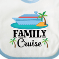 thumbnail image 4 of Inktastic Family Cruise Vacation Trip Boys or Girls Baby Bib, 4 of 4