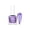 Purple, variant on EBCUE Metallic Nail Polish Quick-Drying Glossy Mirror Nail Polish Shiny Chrome Effect Fingernail Polish DIY Nail Art Gift for Women Salon Home 7ml Red