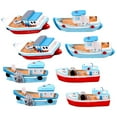 thumbnail image 3 of 8pcs Résine Mini Bateau Modèles Miniatures Bateaux de Pêche de Style Méditerranéen Artisanat, 3 of 6
