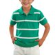 thumbnail image 1 of Odeerbi Camisas de Golf de Chicos Botón de Solapa A Rayas Camisas de Tenis de Manga Corta Uniforme Escolar, 1 of 5