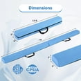 thumbnail image 5 of Spaco 9FT Folding Gymnastics Balance Beam, Pine Wood Frame, Portable, Anti-Slip Base, Gym Training, Multicolor, 5 of 7