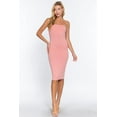 thumbnail image 4 of J. METHOD Women's Midi Dress Strapless Tube Top Stretch Basic Casual Knee Length One Piece, 4 of 4
