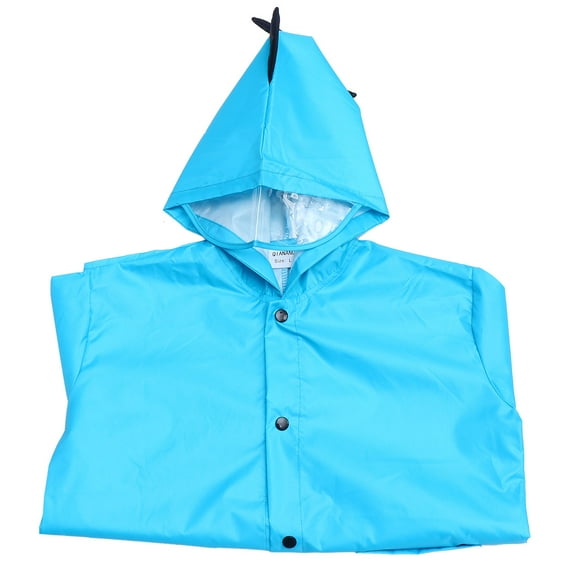 Masteelf  Boys Rain Jacket Blue Raincoat Reusable Child Student