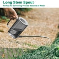 thumbnail image 4 of Long Spout Watering Can Indoor,Plant Watering Can,Small Watering Cans for House Plants, Flowers, Succulents, 34oz (Grey), 4 of 8