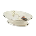 thumbnail image 2 of Avanti Linens Avanti Gilded Birds Multi-colored Ceramic Soap Dish - Off-White/Multi, 2 of 2