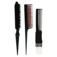 thumbnail image 1 of GOOHOCHY Peine profesional para el cabello, 3 unidades, duradero, portátil, para peluquería, 1 of 8