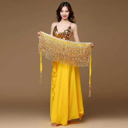 

JNGSA Shorts Skirt Short Skirts For Women Sexy Lingerie Women Belly Dance Costume Belt Skirt Hip Wrap Outfit Sequins Tassels Bead Scarf Mini Skirt