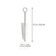 thumbnail image 2 of Shisuyan 2pcs Practical Saxophone Sound Hole Brushes Mouthpiece Cleaning Brushes, 2 of 8