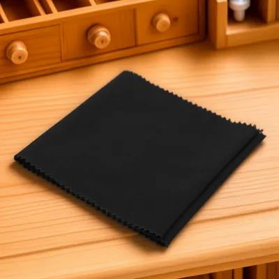 Minkissy Housse de Protection pour Clavier Tissu Noir Toucher Doux Accessoire de Piano Résistant à la Saleté