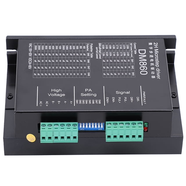 Controlador de motor paso a paso Ticfox DM860 Compatible Con modo PUL/DIR/CW/CCW