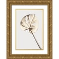 thumbnail image 1 of Artographie Studio 17x24 Gold Ornate Wood Framed with Double Matting Museum Art Print Titled - Monstera Gold 05, 1 of 4