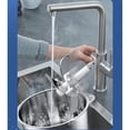 thumbnail image 4 of Picadora de alimentos eléctrica de 3 l, picadora de carne de acero inoxidable, procesador de alimentos, licuadora, máquina de cocina, electrodomésticos plateados, plateados, 4 of 5