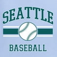 thumbnail image 6 of Wild Bobby City of Seattle Baseball Fantasy Fan Sports Men's T-Shirt, Light Blue, Large, 6 of 6