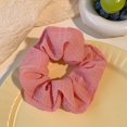thumbnail image 4 of Washranp Women Hair Scrunchies,Solid Color Large Intestine Circle Hair Rope Puffy Stretch Hair Ties No Damage Ponytail Holder, 4 of 4