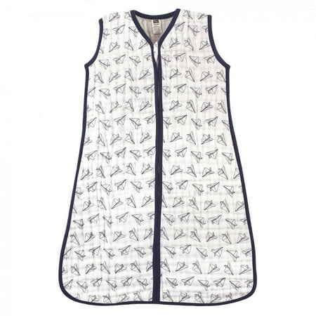 UPC: 0660168516890 | Hudson Baby Infant Boy Muslin Cotton Sleeveless Wearable Sleeping Bag  Sack  Blanket  Paper Airplane  12-18 Months
