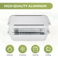 thumbnail image 4 of Onekawa 50 Pack Aluminum Pans with Lids, Baking Pans Aluminum Disposable (8.7" x 6.3" x 5.9"), 4 of 8