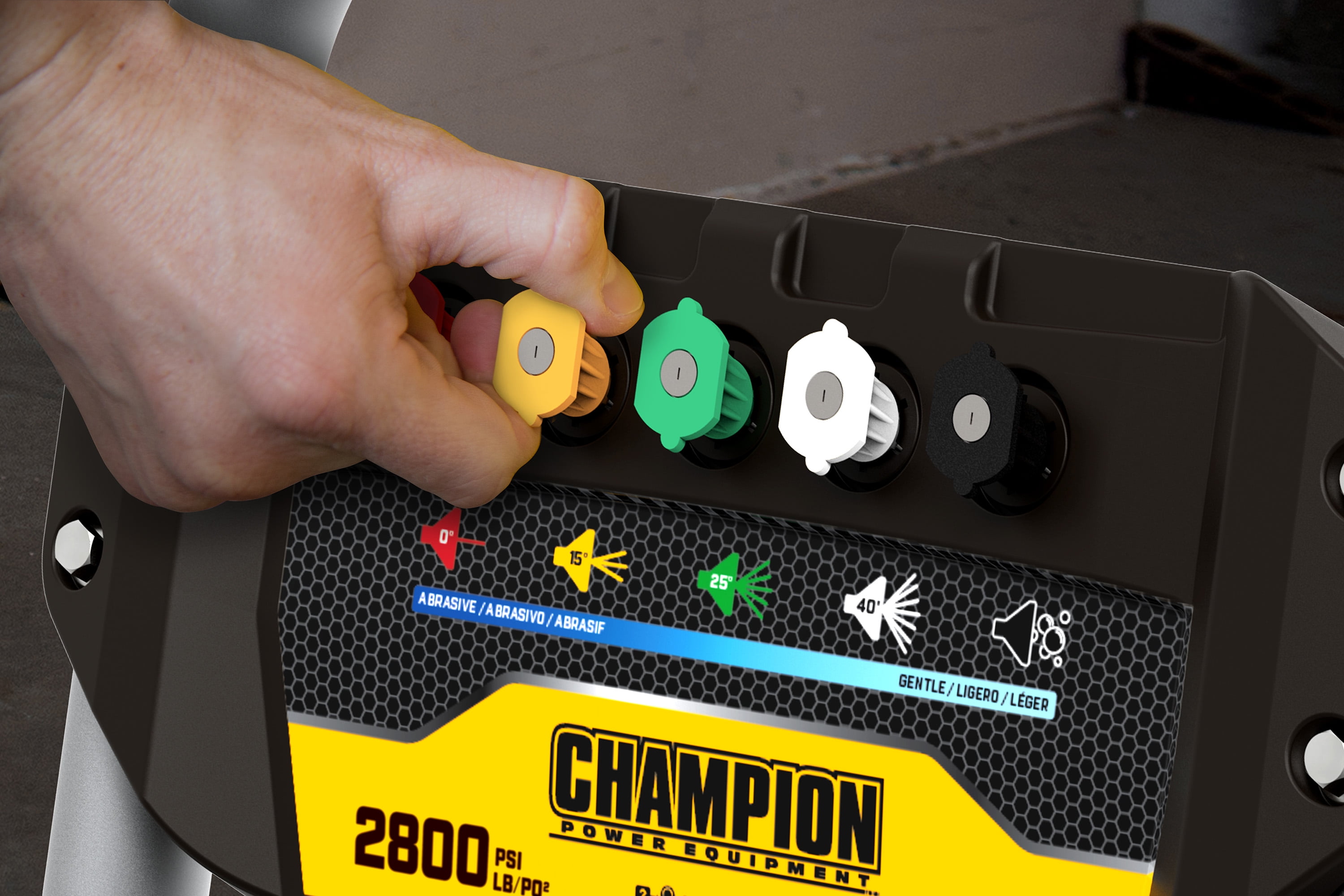 Champion Power Equipment 2800 PSI 2.1 GPM Low Profile Gas
