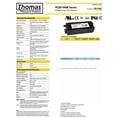 thumbnail image 3 of Hubbell Thomas Research Products PLED96W-030-C3150-D constant current Flicker Free LED driver, dimmable, 3 of 3