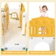 thumbnail image 3 of Juego de Tobogán Infantil 8 en 1 para Interiores, Set de Juego para Niños de 1 a 3 Años con Tobogán, Aro de Baloncesto, Escalada y Tunel de Gateo, 3 of 7