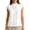 Z-White213, variant on JIAYUE Womens Stylish Blouse Hollow Out Design Lace Short Sleeve Semi Turtleneck Solid Color Fashion Casual Breathable Daily Wear Summer Tops For Ladies