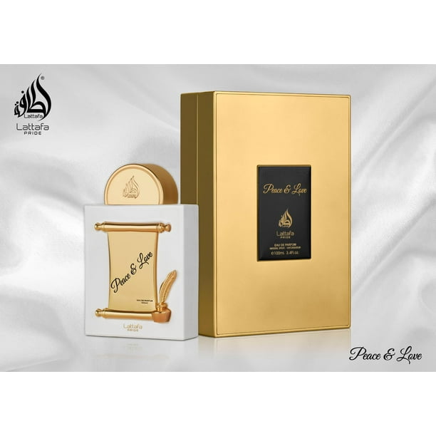 香水(男性用) Lattafa Peace & Love Lattafa Pride Peace & Love for Unisex Eau de Parfum Spray, 3.4