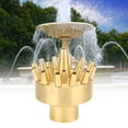 thumbnail image 1 of Fountain Spray, Water Fountain Nozzle, Fountain Spray Head Multi-Hole For Gardening Ponds Swimming Pool Courtyard, 1 of 8