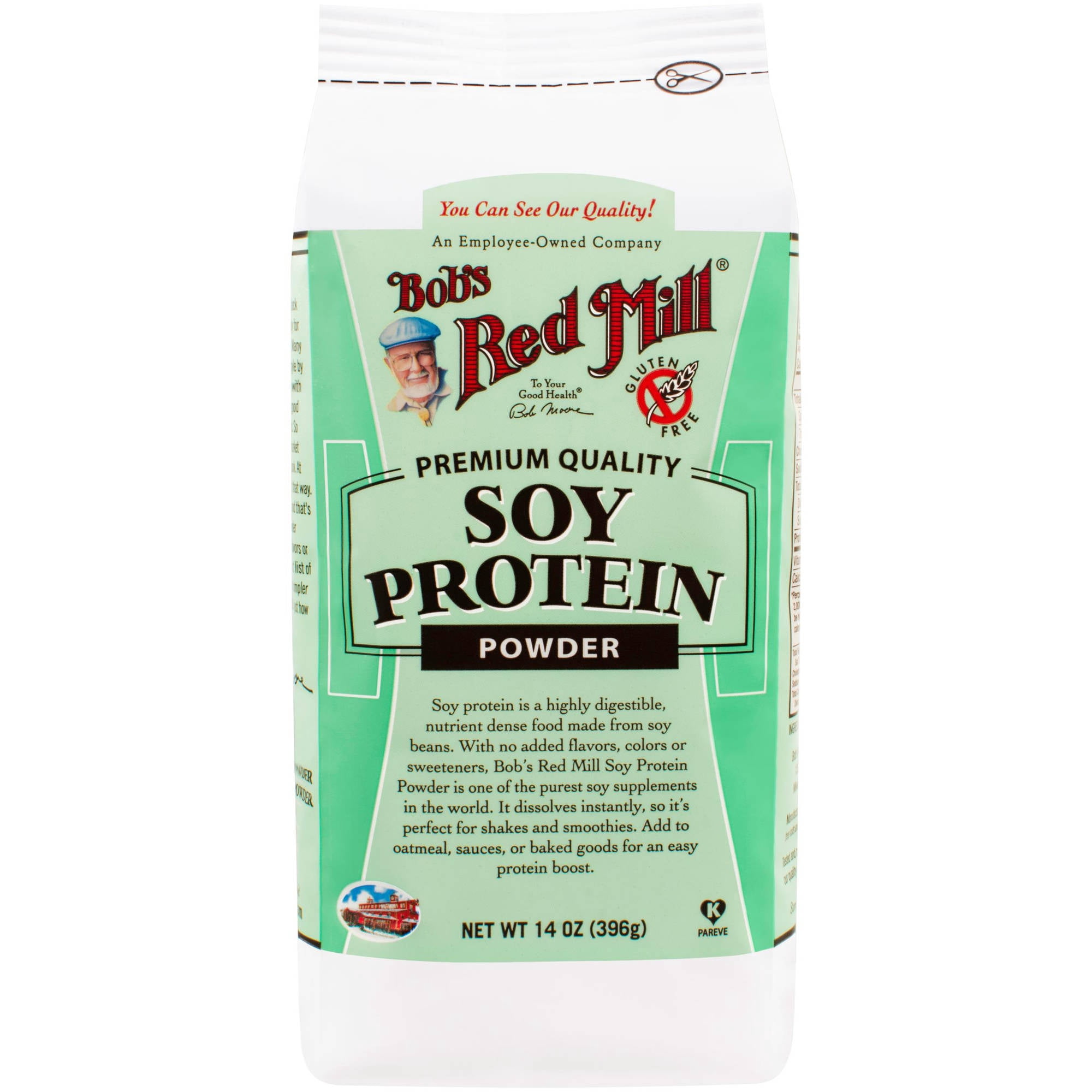 Bob's Red Mill Soy Protein Powder, 17g Protein, 14.0 Oz, 4 Ct
