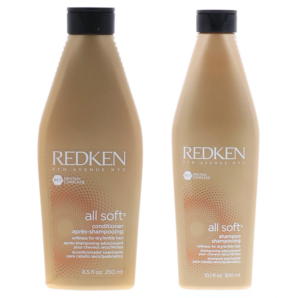 Redken Redken All Soft Shampoo 300ml And Conditioner 250ml Set