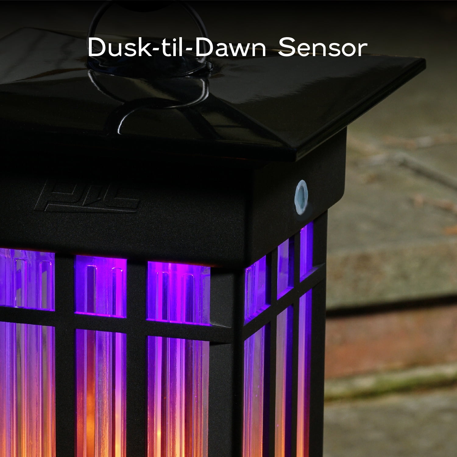 PIC Decorative Flameless Effect Bug Zapper Lantern