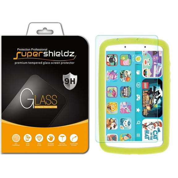 [1-Pack] Supershieldz for Samsung Galaxy Tab A Kids Edition (2019) 8 inch Tempered Glass Screen Protector, Anti-Scratch, Anti-Fingerprint, Bubble Free