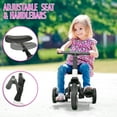 thumbnail image 2 of Little Buddy 4 in 1 Multi-use Kids Balance Tricycle for 1-3 Year Olds, 3 Wheeler Toddler Bike Trike for Boys Girls with Removable Pedals, Adjustable Seat and Grip Handlebars (White), 2 of 7