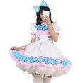 thumbnail image 2 of Dulce lindo Halloween Cosplay fiesta Kawaii vestido moda princesa disfraz Mini gasa arco manga corta vestido de sirvienta, 2 of 4