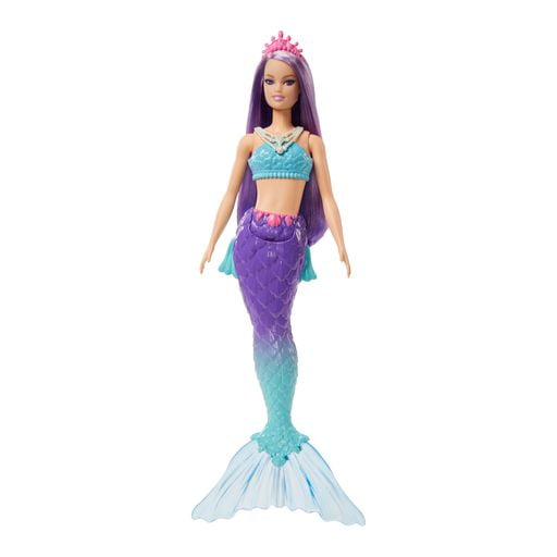 Barbie Dreamtopia Mermaid Doll (Purple Hair), Toy for 3 Years and Up