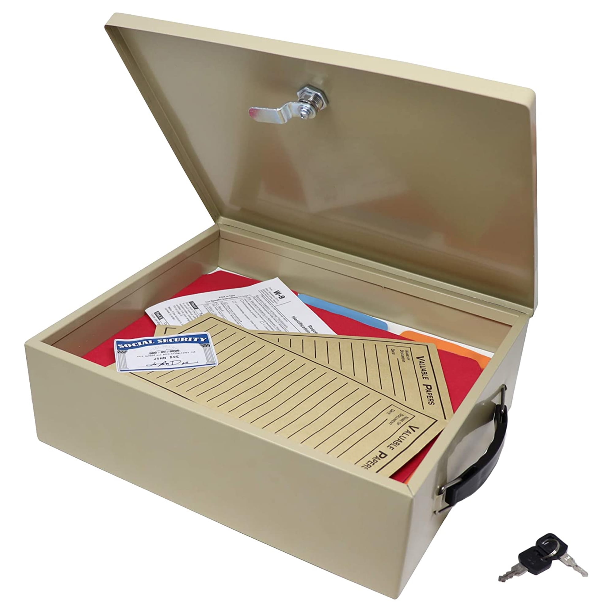 nadex-steel-security-chest-fire-retardant-box-with-lock-and-key-14-5