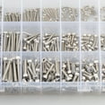 thumbnail image 3 of OULII 1080Pcs Flush Surface Fixing Screws with Nuts for Office Appliance Communication Equipment, 3 of 3