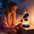 thumbnail image 4 of Valentines Day Gifts for Her, Valentines Rose Flowers Gifts for Women Mom Wife Girlfriend Daughter Grandma, Light Up Rose in A Glass Dome Gifts for Mom,Birthday Gifts for Women, 4 of 5