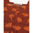 thumbnail image 5 of Moomaya Printed Short Dresses For Women, Button-Up Square Neck 3/4Th Sleeve Dress, 5 of 8