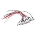 thumbnail image 4 of Diodo de luz, 10 piezas 12 V 8 mm Pre diodo LED Diodo emisor de luz Robusto y resistente Jadeshay A, 4 of 8