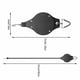 thumbnail image 5 of Colgadores resistentes para comederos de plantas y pájaros de fácil acceso, se cuelgan en altura y se bajan para regar o alimentar, paquete de 2 ganchos de polea retráctiles para jardín, 5 of 6