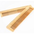 thumbnail image 3 of Wooden Comb Hair Comb Massage Comb Eco Friendly Zero Waste Bamboo Handmade Wood Hair Comb 5.35 ''/ 13.6cm For Women, Men And Girlswood Color4pcs, 3 of 5